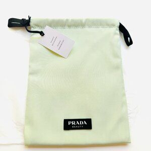 3422 PRADA BEAUTY POUCH COSMETIC BAG DRAWSTRING FABRIC BAG MAKEUP